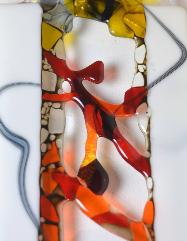 Original Abstract Wall Sculpture by Hanneke Pereboom