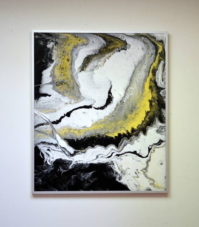 Original Abstract Expressionism Abstract Painting by Hanneke Pereboom