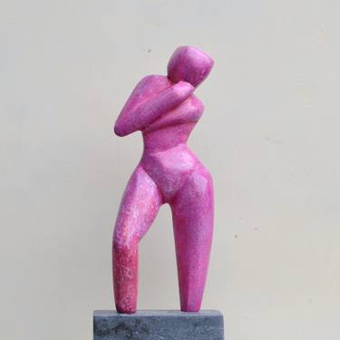Original Cubism Women Sculpture by Hanneke Pereboom