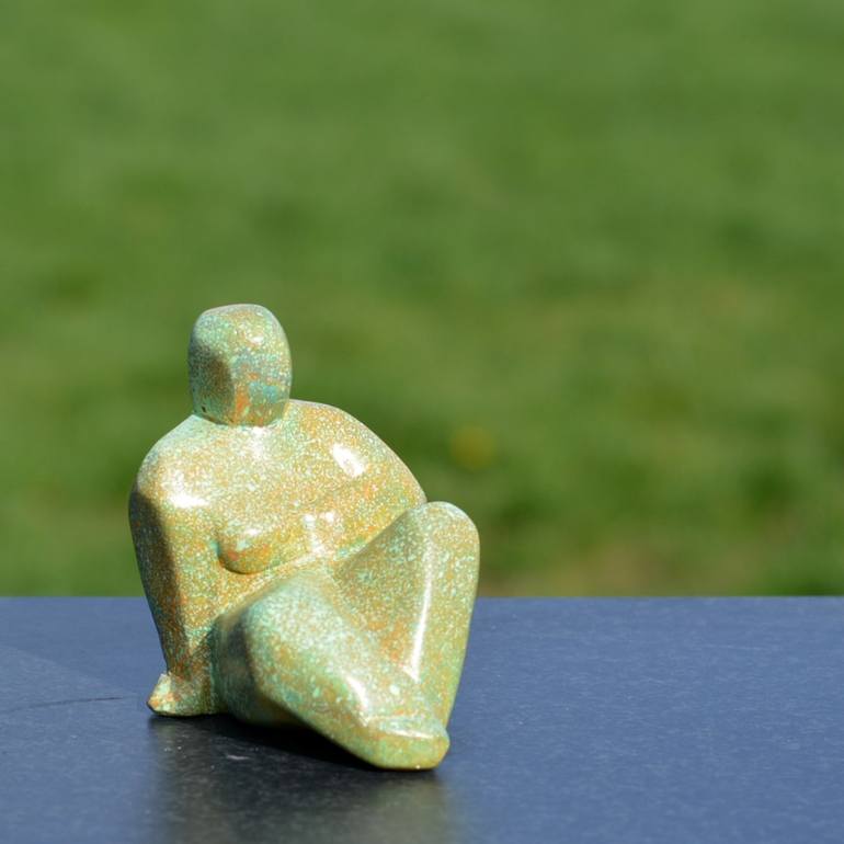 Original Figurative People Sculpture by Hanneke Pereboom