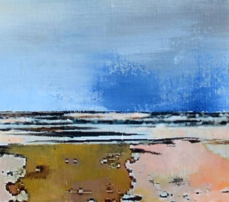 Original Beach Painting by Hanneke Pereboom