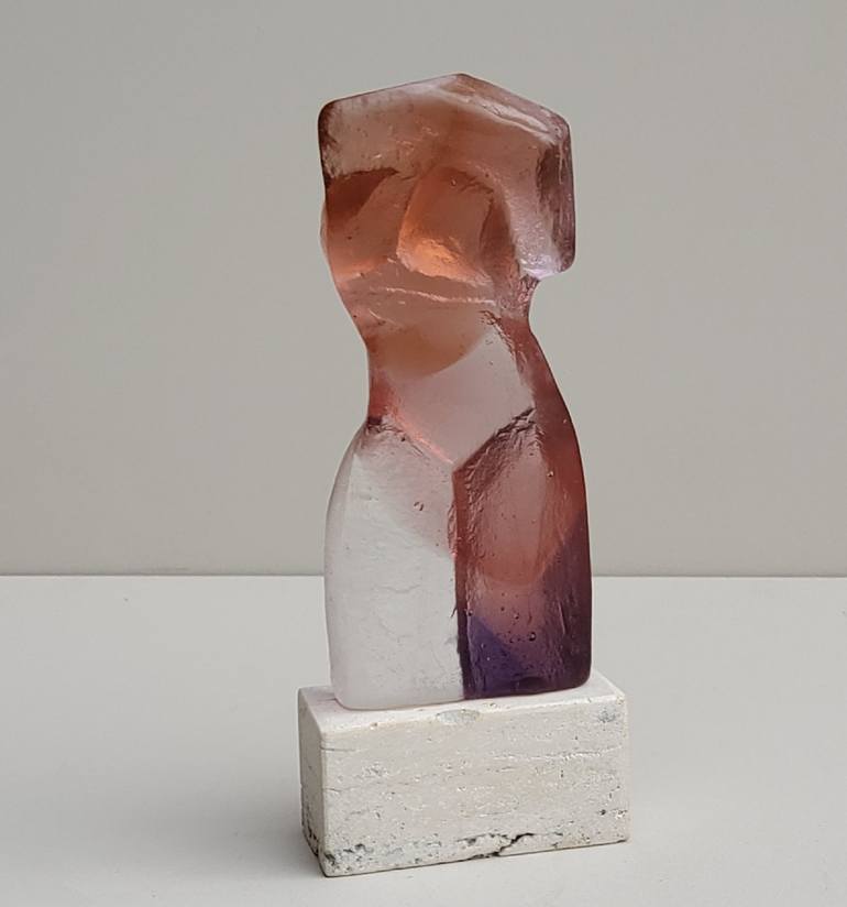 Original Cubism Body Sculpture by Hanneke Pereboom