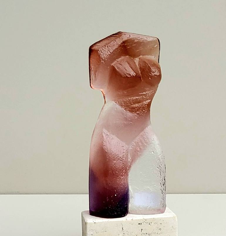 Original Cubism Body Sculpture by Hanneke Pereboom