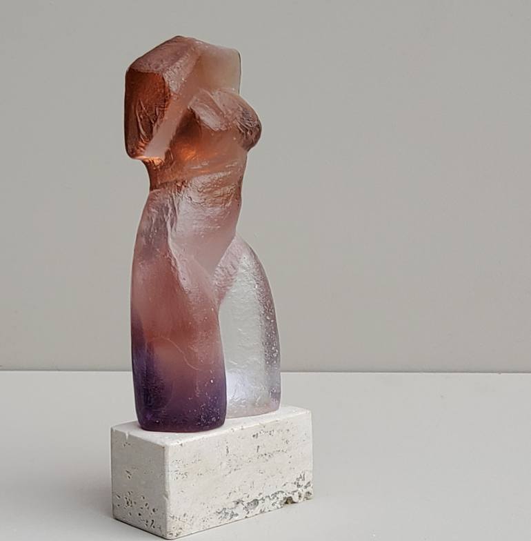 Original Cubism Body Sculpture by Hanneke Pereboom