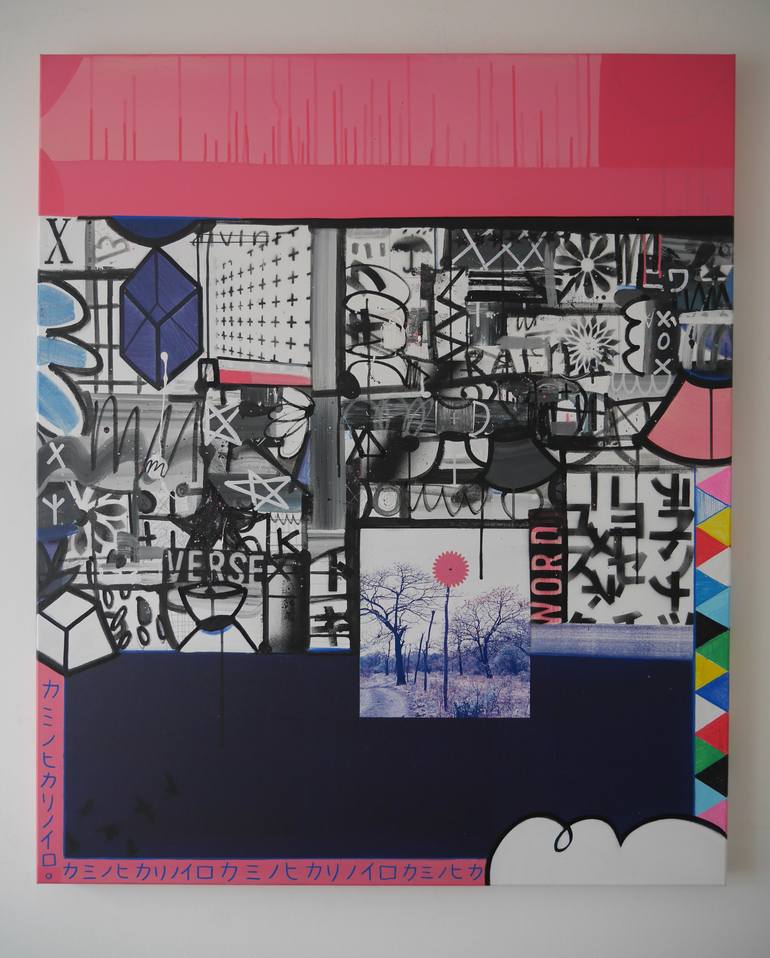 Original Abstract Expressionism Abstract Painting by Andrew Weir