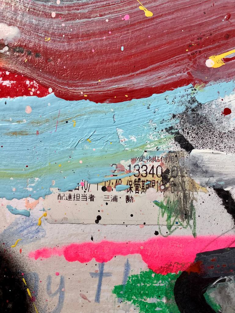 Original Abstract Expressionism Abstract Painting by Andrew Weir