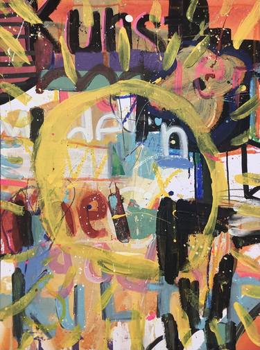 Original Abstract Expressionism Abstract Paintings by Andrew Weir