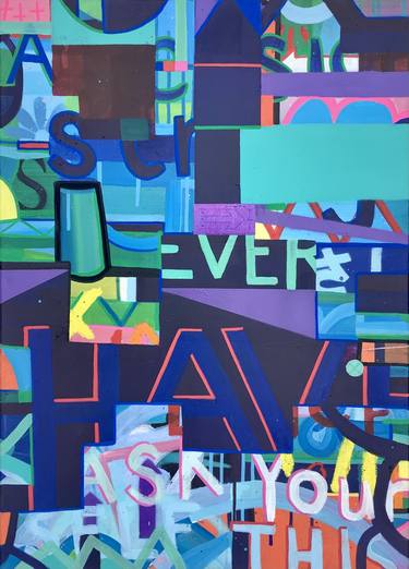 Print of Pop Art Abstract Paintings by Andrew Weir