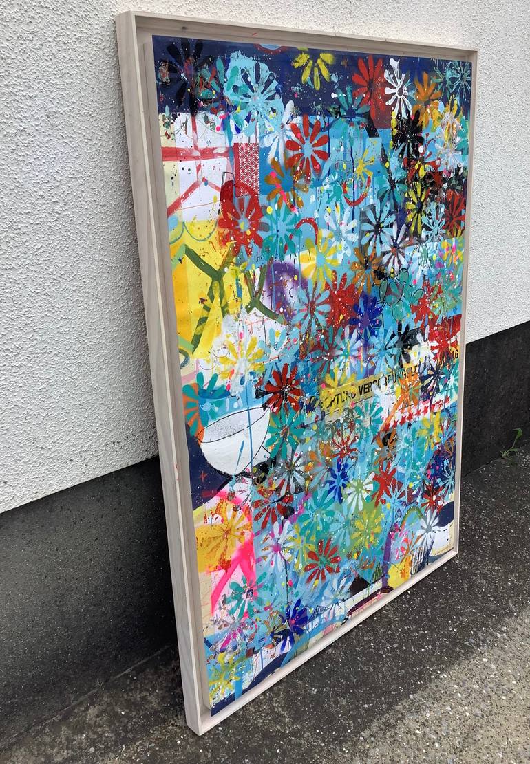 Original Abstract Animal Painting by Andrew Weir