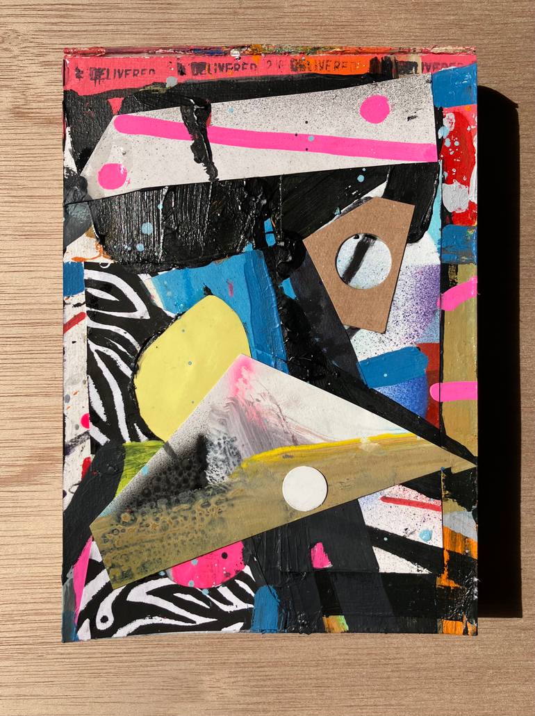 Original Abstract Expressionism Abstract Painting by Andrew Weir