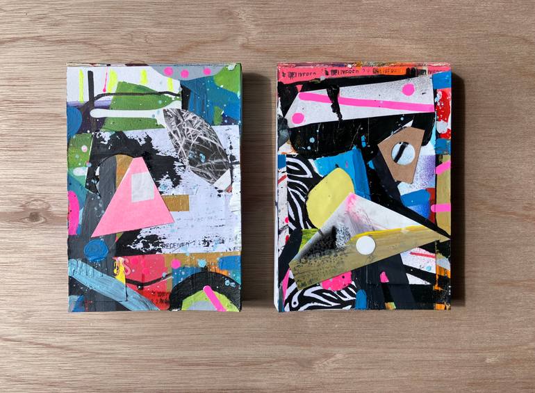Original Contemporary Abstract Painting by Andrew Weir