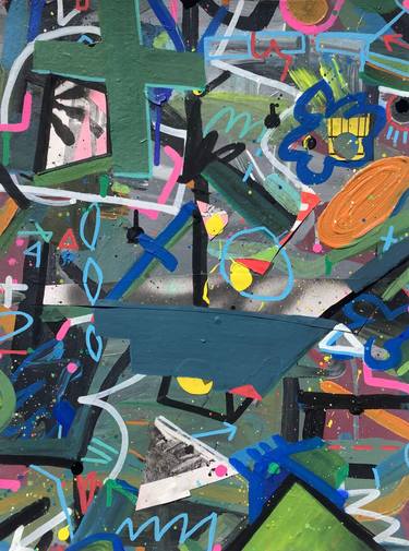 Original Painterly Abstraction Abstract Paintings by Andrew Weir