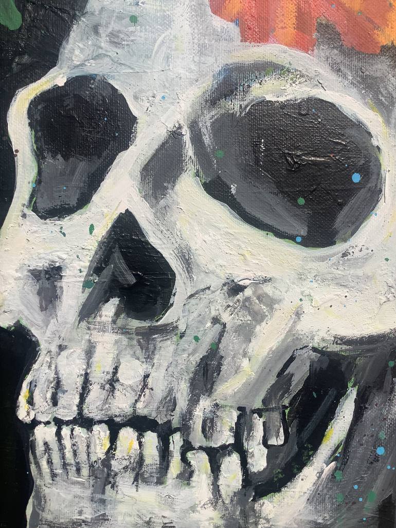 Original Pop Art Abstract Painting by Andrew Weir