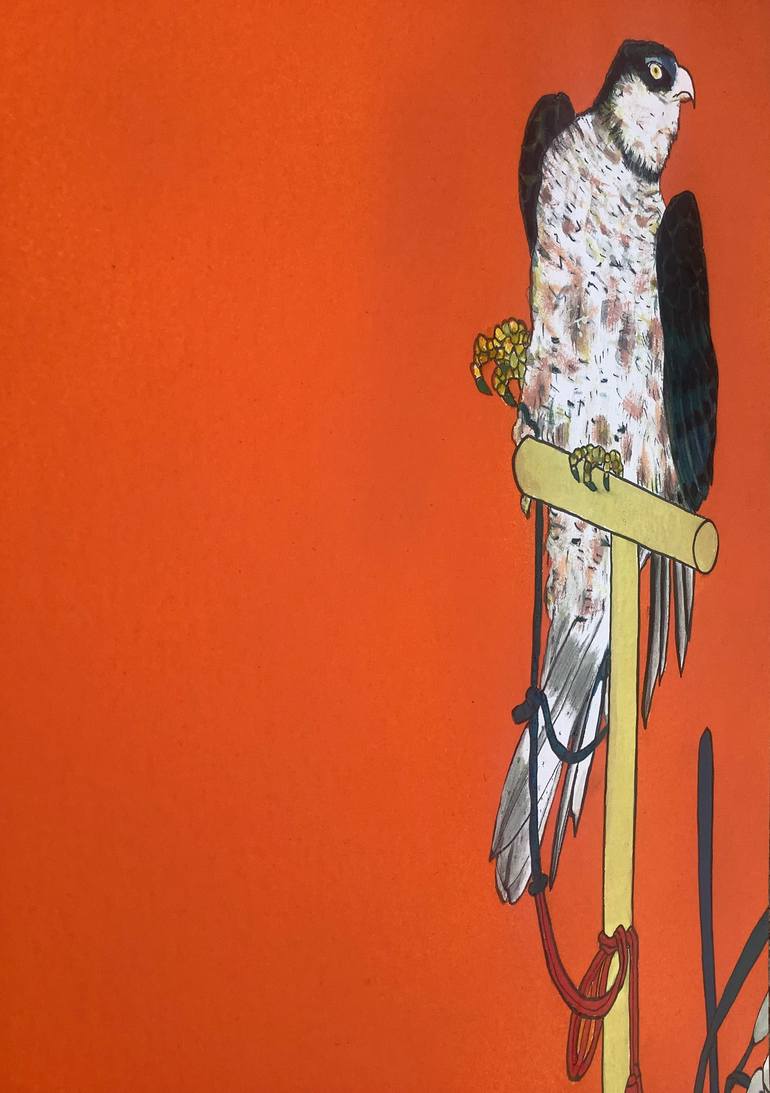 Original Abstract Animal Painting by Andrew Weir