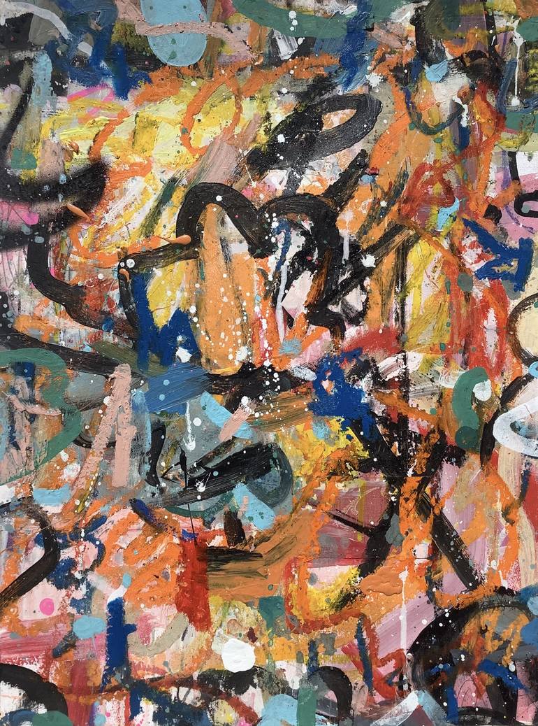 Print of Street Art Abstract Paintings by Andrew Weir