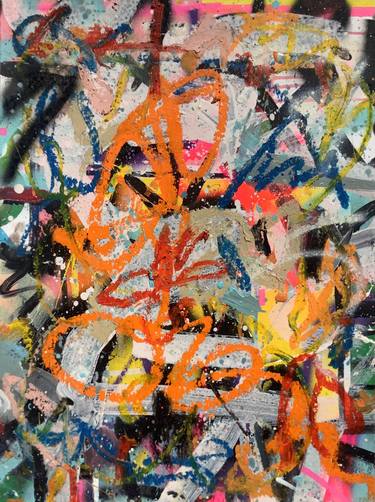 Original Abstract Expressionism Abstract Paintings by Andrew Weir