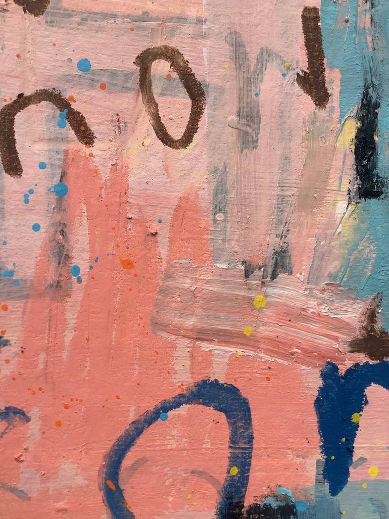 Original Abstract Expressionism Abstract Painting by Andrew Weir