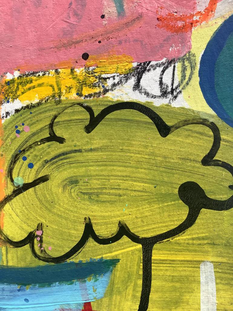 Original Painterly Abstraction Abstract Painting by Andrew Weir