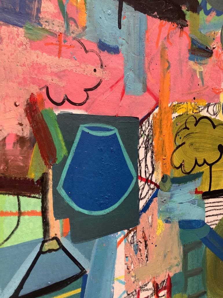 Original Painterly Abstraction Abstract Painting by Andrew Weir