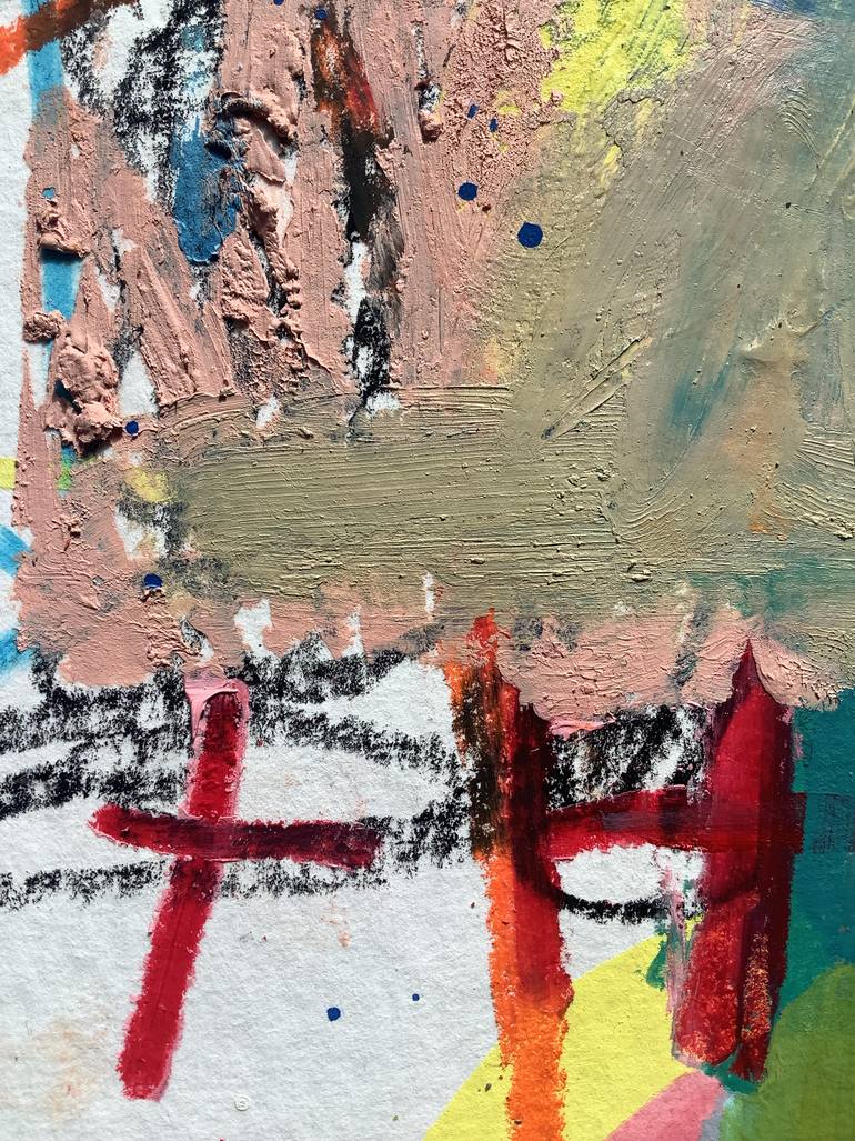 Original Painterly Abstraction Abstract Painting by Andrew Weir