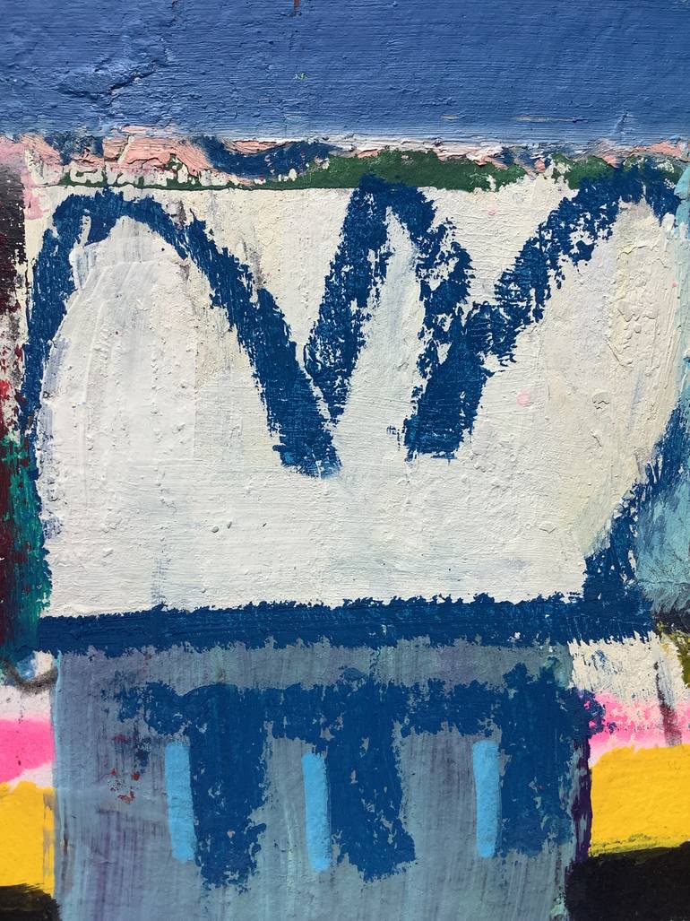 Original Painterly Abstraction Abstract Painting by Andrew Weir