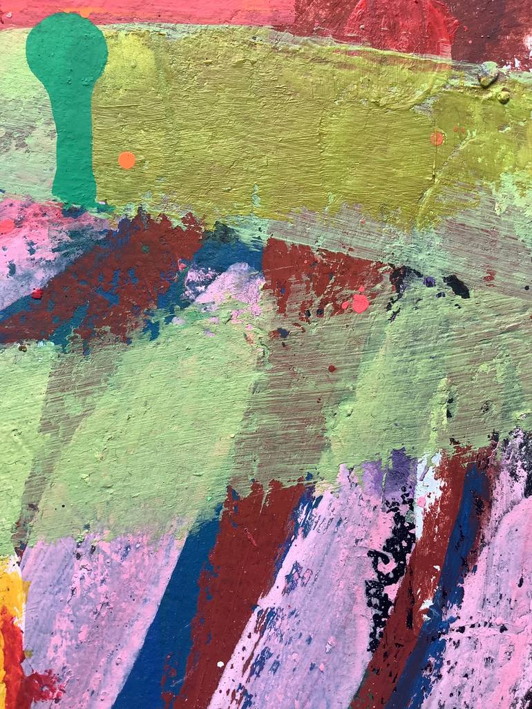 Original Painterly Abstraction Abstract Painting by Andrew Weir