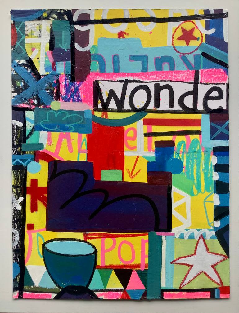 Original Painterly Abstraction Abstract Painting by Andrew Weir