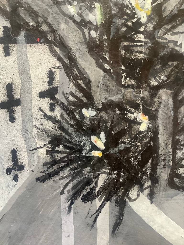 Original Abstract Animal Painting by Andrew Weir