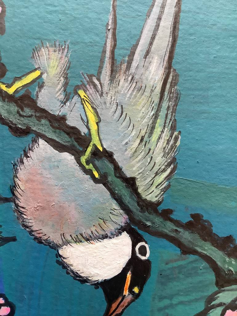 Original Abstract Animal Painting by Andrew Weir
