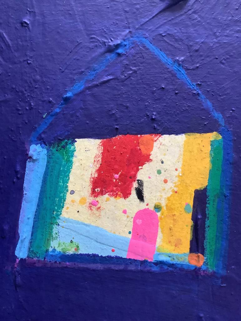 Original Abstract Expressionism Abstract Painting by Andrew Weir