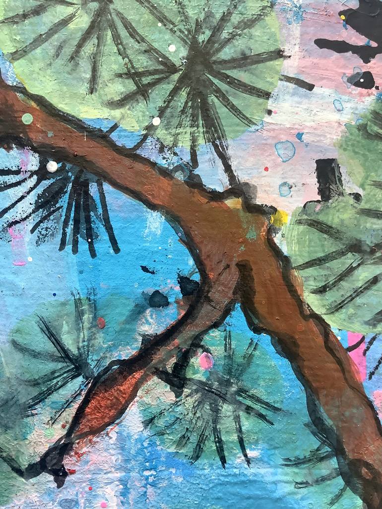 Original Abstract Animal Painting by Andrew Weir