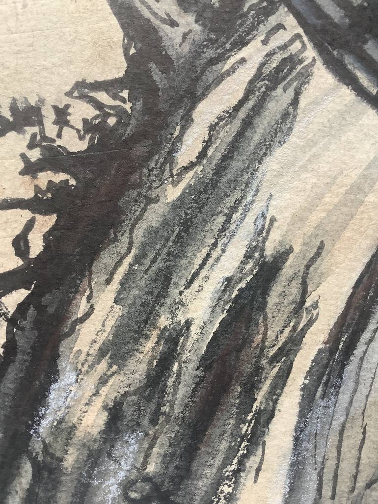 Original Abstract Animal Painting by Andrew Weir