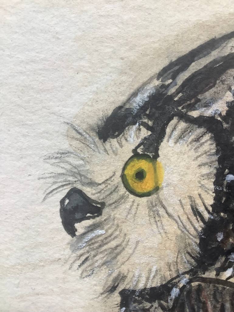Original Abstract Animal Painting by Andrew Weir