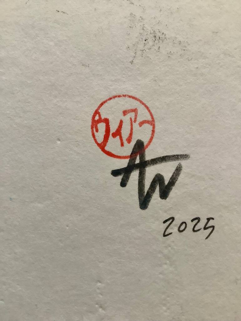 Original Pop Art Abstract Painting by Andrew Weir