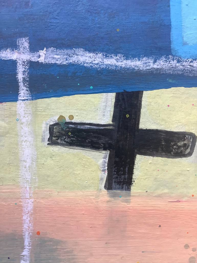 Original Pop Art Abstract Painting by Andrew Weir