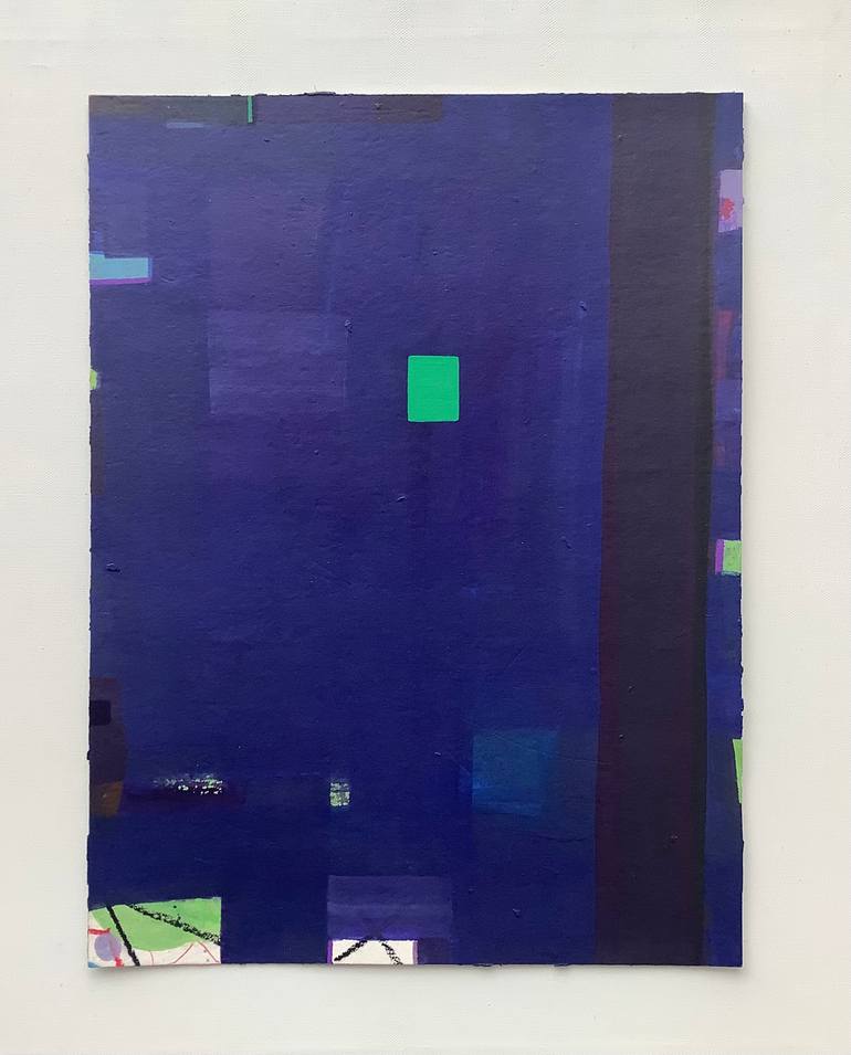 Original Pop Art Abstract Painting by Andrew Weir