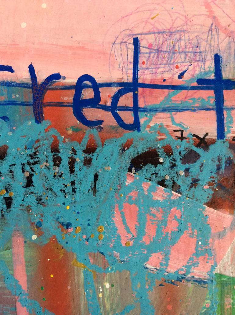 Original Abstract Expressionism Abstract Painting by Andrew Weir
