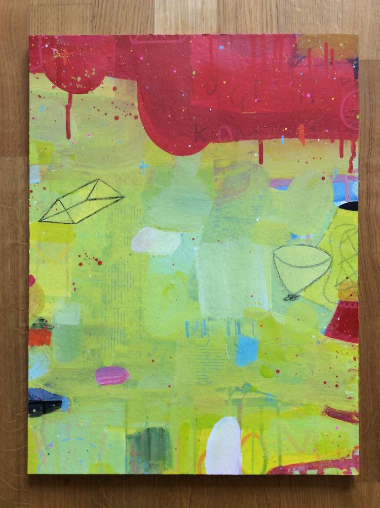 Original Abstract Painting by Andrew Weir
