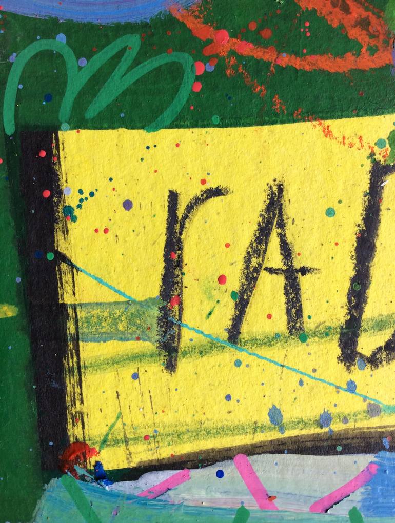 Original Abstract Expressionism Abstract Painting by Andrew Weir