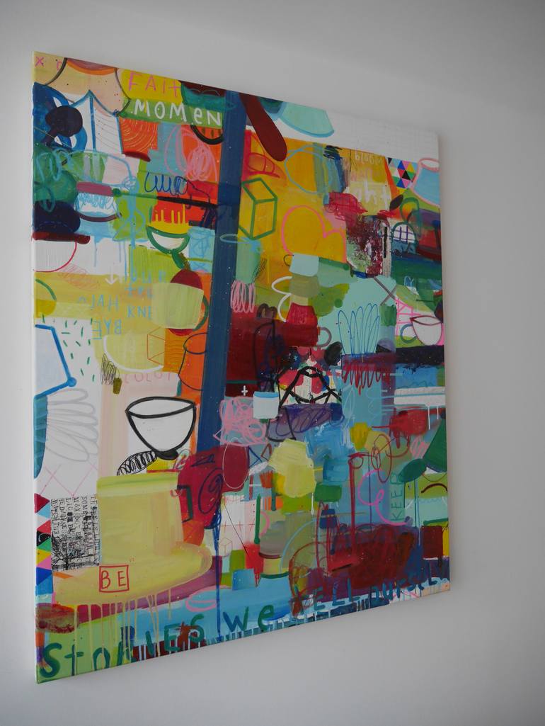 Original Abstract Painting by Andrew Weir