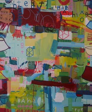 Original Abstract Paintings by Andrew Weir