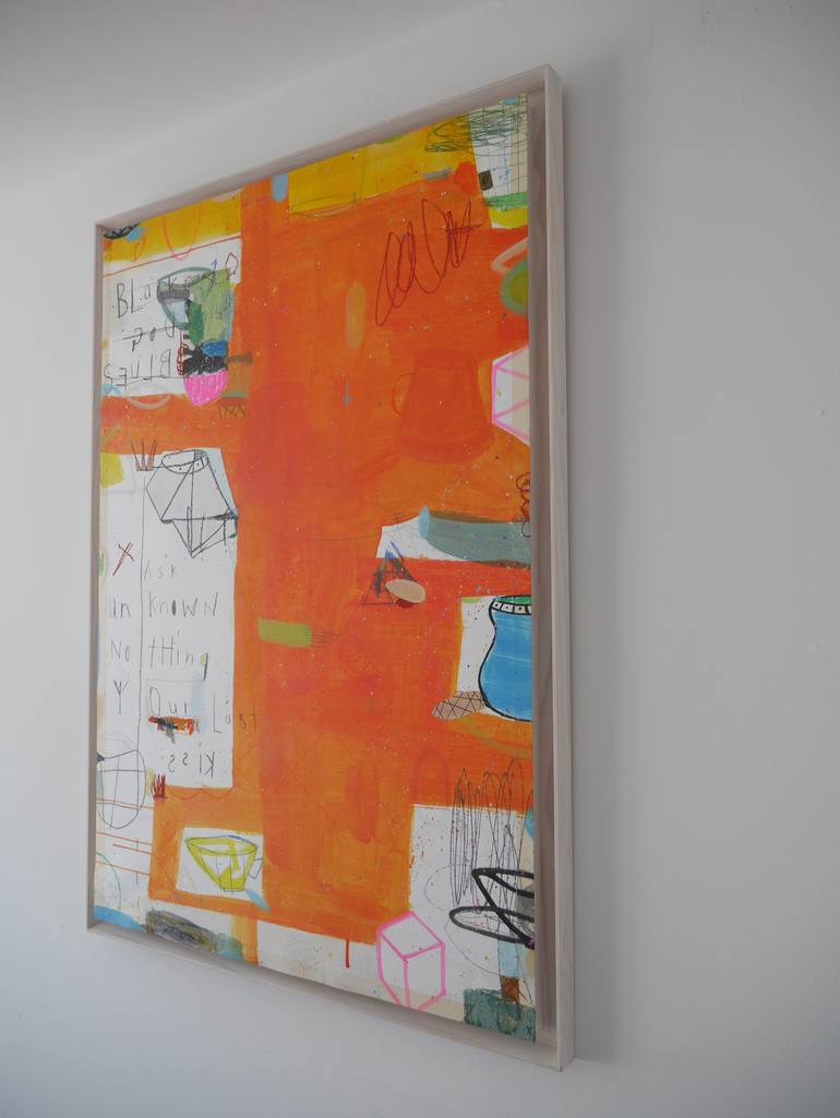 Original Abstract Expressionism Abstract Painting by Andrew Weir