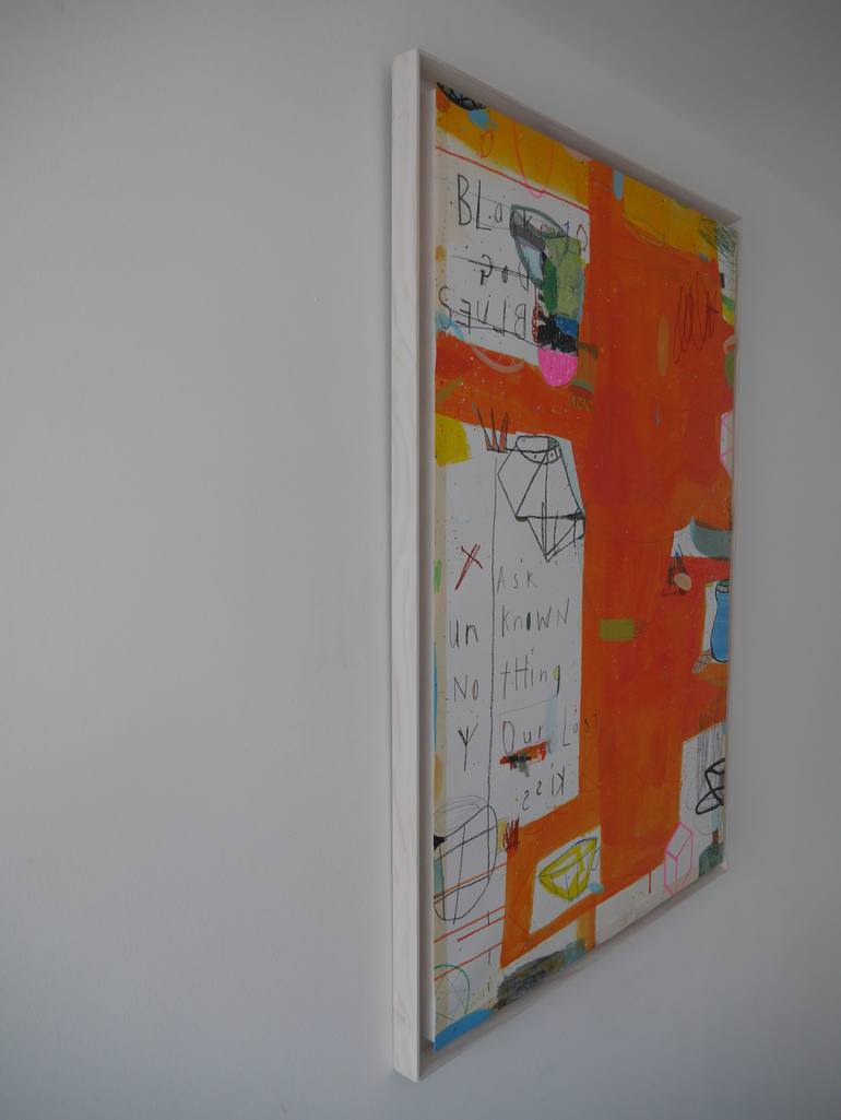Original Abstract Expressionism Abstract Painting by Andrew Weir
