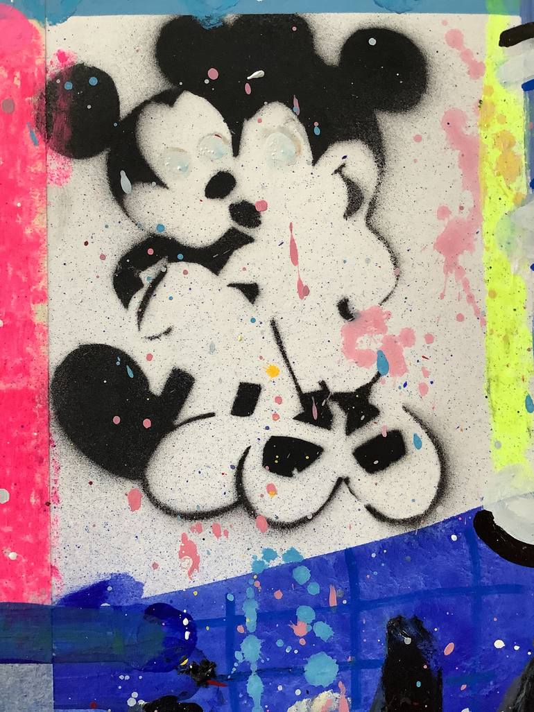 Original Abstract Expressionism Abstract Painting by Andrew Weir