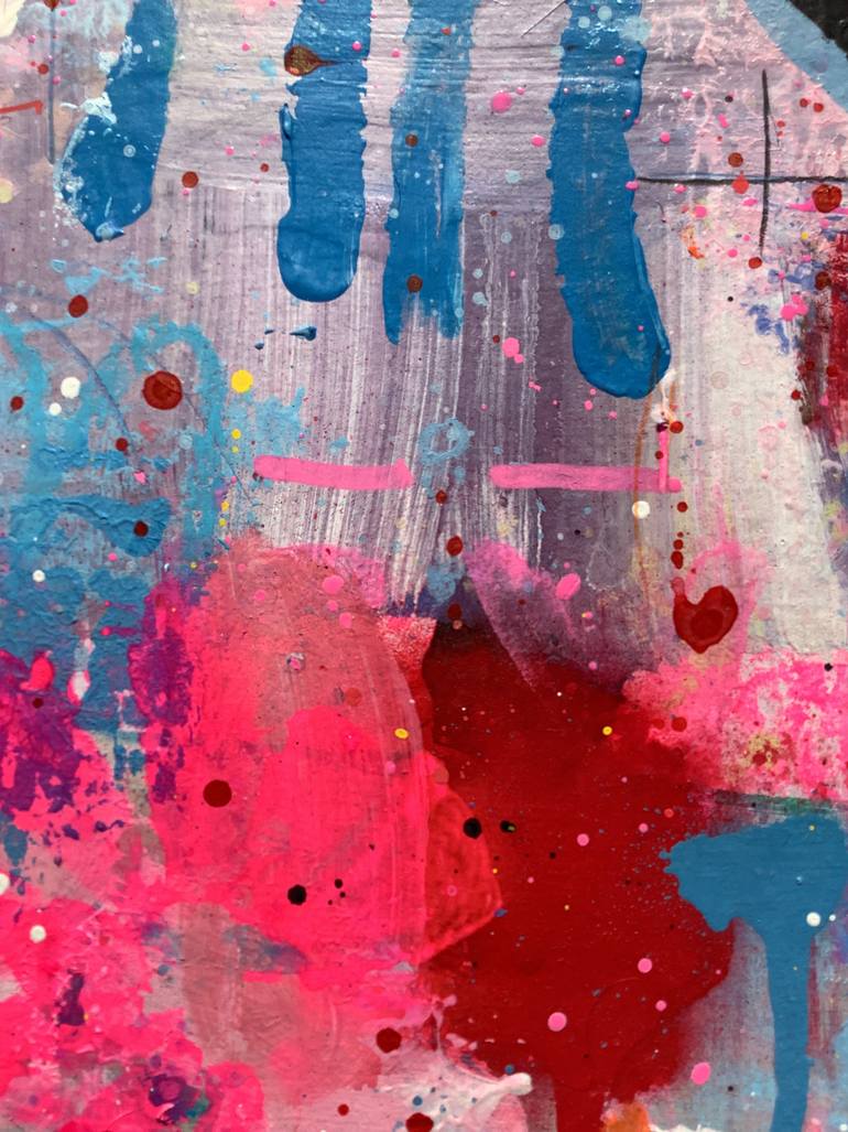 Original Abstract Expressionism Abstract Painting by Andrew Weir
