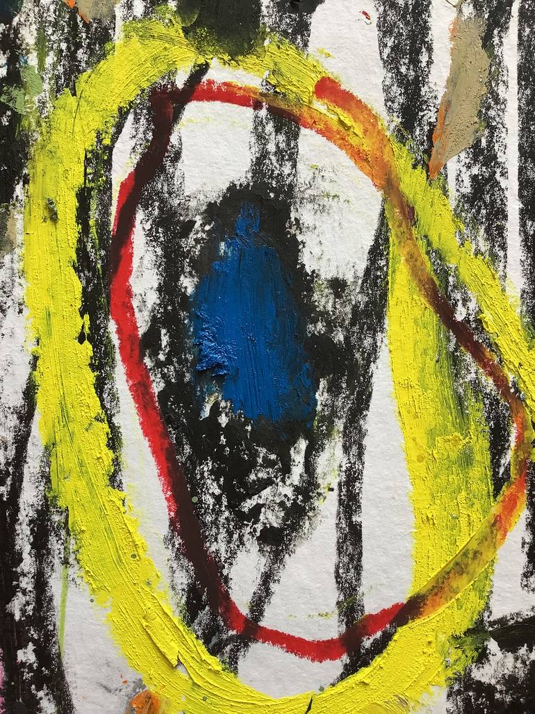 Original Portraiture Abstract Painting by Andrew Weir