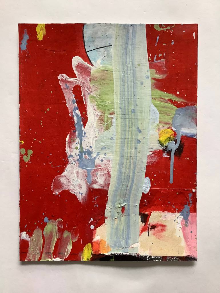 Original Abstract Expressionism Abstract Painting by Andrew Weir