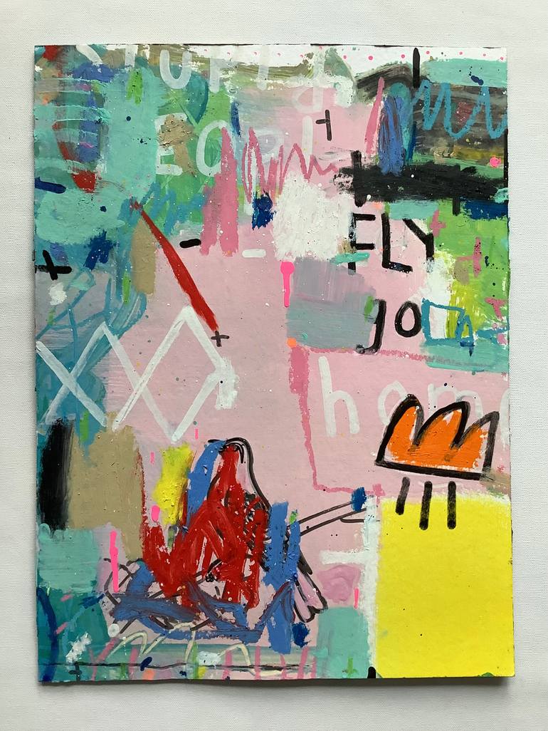 Original Abstract Expressionism Abstract Painting by Andrew Weir