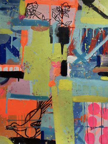 Original Abstract Paintings by Andrew Weir