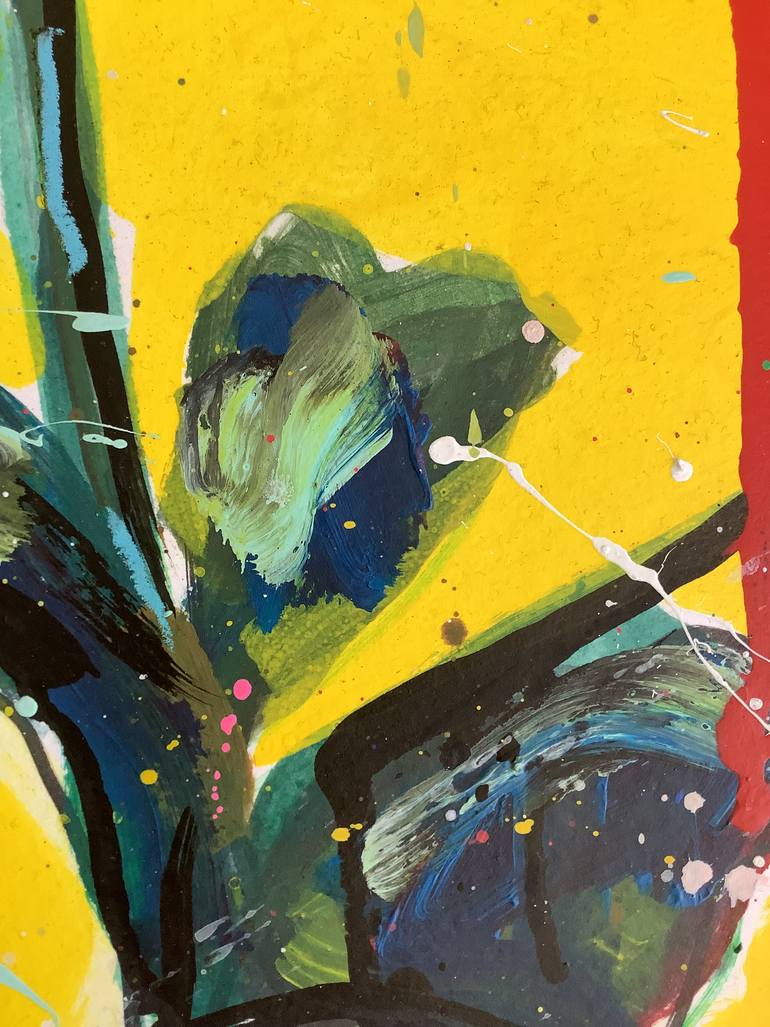 Original Abstract Expressionism Abstract Painting by Andrew Weir